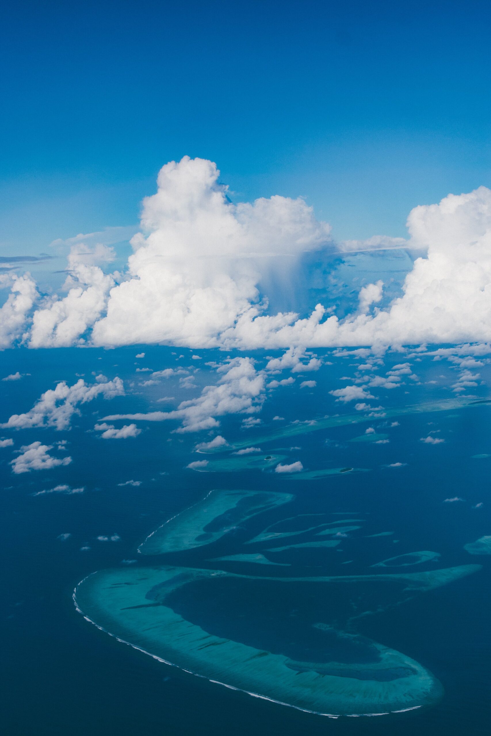 Ocean and clouds