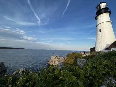 Lighthouse in Portland Maine
